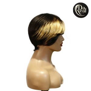 Dareal Hairmachine made #27 wig remy hair h016