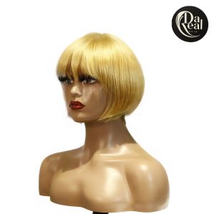 center wig machine made #27 wig remy hair h009