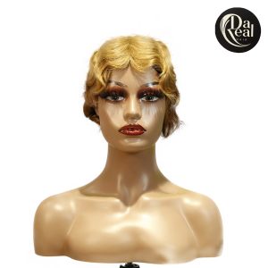 center wig machine made #27 wig remy hair h001