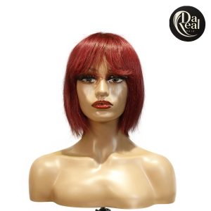 Home dareal hair machine made color wig remy hair