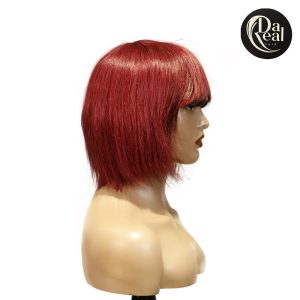 center wig machine made 99j wig remy hair h009
