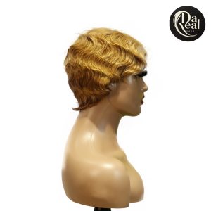 center wig machine made #27 wig remy hair h001