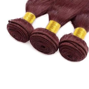 Dareal Hair remy hair 99j straight bundles brazilian weaving
