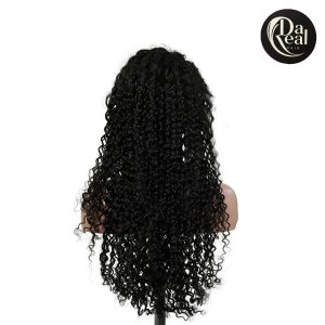 center wig natural black asian raw hair 13x6 hd lace front wig deep wave human hair wig