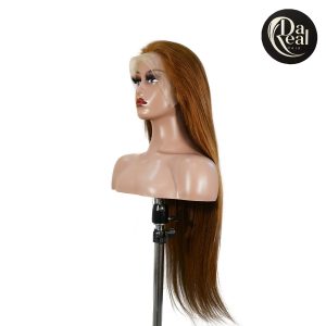 center wig 13x4 straight lace front wig 30 brown 26 inch remy hair