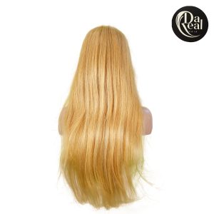 center wig 13x4 straight lace front wig 27 honey blonde remy hair