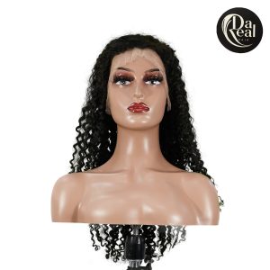 center wig 13x4 jerry curly lace front wig natural black remy hair