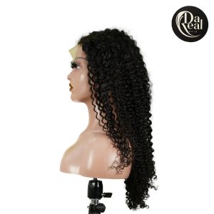 center wig 13x4 jerry curly lace front wig natural black remy hair