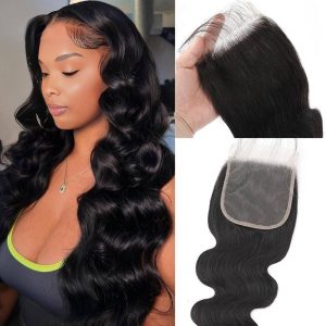 Dareal Hair remy hair 5x5 body wave closure